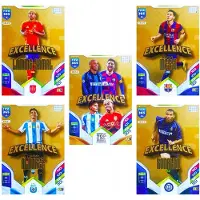 Hasbro Set Of 5 Panini Fifa 365 2026 Excellence Cards: Yamal, Messi, Alvarez, Ronaldo