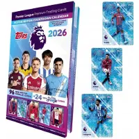 Hasbro Topps Premier League 2026 Advent Calendar – Haaland And Saka Football Cards