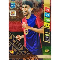 Hasbro Panini Fifa 365 2025 Rare Momentum Laminated Yamal Fc Barcelona