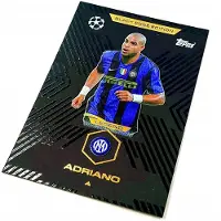 Hasbro Match Attax Extra 2025/26 Card. No. Be 9 Adriano / Black Edge