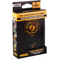 Hasbro Mini Tin of FIFA Club World Cup 2025 Panini Football Stickers – 8 Sachets