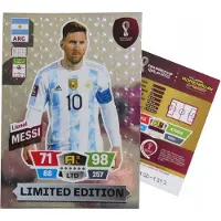 Hasbro Panini Fifa World Cup Qatar 2022 Large Limited Xxl Card – Lionel Messi