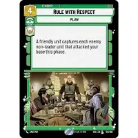 Hasbro Rule with Respect |106/262|SHD|Shadows of the Galaxy| Legendary