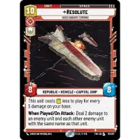Hasbro Resolute |151/257|TWI|Twilight of the Republic| Legendary|FOIL