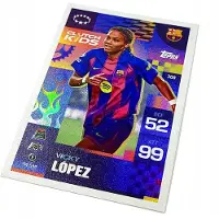 Hasbro Match Attax Extra 2025/26 Card No. 309 Vicky Lopez / Clutch Kids