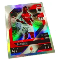 Hasbro Match Attax 2022/23 Card. Cr10 Gelson Martins / Chrome Preview