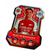 Hasbro Match Attax 2024/25 Card. Sh2 Martin Odegaard / Chrome Pro Elite Shield