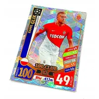 Hasbro Match Attax 2017/18 Card 423 Kamil Glik / 100 Club Xi