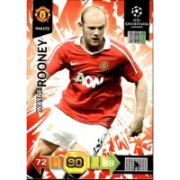 Hasbro 2010/11 Champions League Panini card: Man UTD’s Wayne Rooney