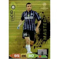 Hasbro 2011/12 Champions League Panini Card: Inter – Lucio (Master)