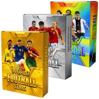 Hasbro 3-in-1 FOOTBALL CARDS, 165 pieces: SILVER + GOLD + RAINBOW COLLECTOR’S CARDS