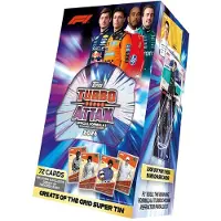 Hasbro Topps F1 2026 Turbo Attax Super Tin ‘Greats of the Grid’ Cards – Tin Box