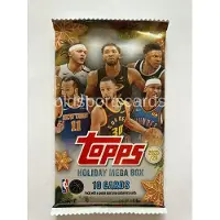 Hasbro New pack of Topps Holiday Mega 2025–26 NBA basketball card sachets