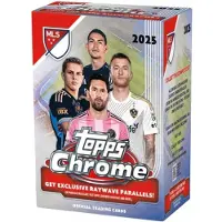 Hasbro Topps Chrome 2025 MLS Value Box MESSI cards – GUARANTEED NUMBERED CARD
