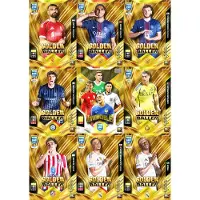 Hasbro FIFA 365 2026 RARE TOP MASTER INVINCIBLE GOLDEN BALLER cards – set of 9 cards