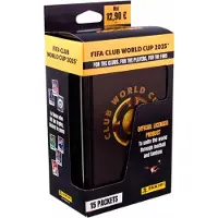 Hasbro Large Tin of FIFA Club World Cup 2025 Panini Football Stickers – 15 Packs