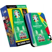 Hasbro Mini EURO 2024 Tin – Choice of Colour – UEFA Match Attax Topps Football Cards