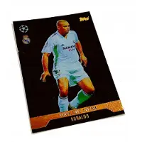 Hasbro Match Attax Extra 2024/25 Card. Bla6 Ronaldo / Black Edge Edition