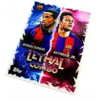 Hasbro Match Attax 2025/26 Tcg Card No. Lc-Rn Ronaldinho Neymar Jr. / Lethal Combo