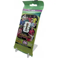 Hasbro Panini FIFA World Cup 2026 football cards, Fat Pack XL pouch – 26 cards
