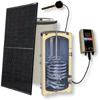 ThermoFlux Photovoltaik Brauchwassererwärmung Set 1|200 l | Ziegeldach