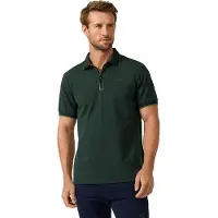 Hackett London für Herren. HM5600218 Grünes Hs Range Poloshirt (L), Lässig, Baumwolle, Kurzarm