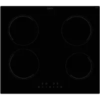 Candy Idea CII647CCAR, Schwarz, Integriert, 60 cm, Zonen-Induktionskochfeld, Glaskeramik, 4 Zone(n)