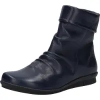 Josef seibel Stiefelette "Violet 02, ocean", Damen, Gr. 45, blau (ocean), Obermaterial: 100% Rindsleder Leather cow., Schuhe Stiefelette