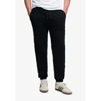 Superdry für Herren. M7011531A Jogger-Hose Essential Company Logo schwarz (S), Lässig, Baumwolle
