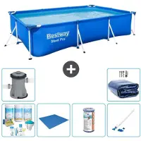 Bestway Steel Pro Rechteckig - 300x201x66 cm - 7-teilig S21556