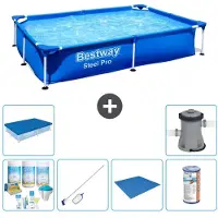 Bestway Steel Pro Rechteckig - 221x150x43 cm - 7-teilig S22212
