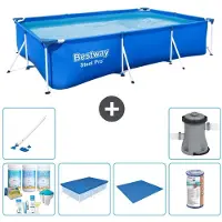 Bestway Steel Pro Rechteckig - 300x201x66 cm - 7-teilig S22247
