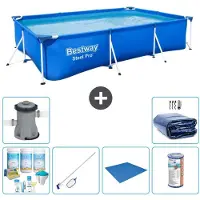 Bestway Steel Pro Rechteckig - 300x201x66 cm - 7-teilig S21555