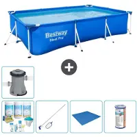 Bestway Steel Pro Rechteckig - 300x201x66 cm - 6-teilig S22080