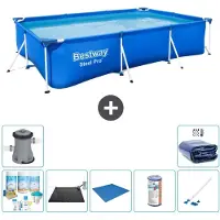Bestway Steel Pro Rechteckig - 300x201x66 cm - 8-teilig S21553