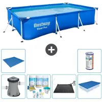 Bestway Steel Pro Rechteckig - 300x201x66 cm - 7-teilig S21562