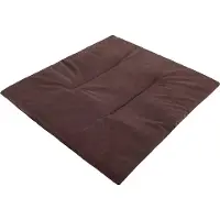 Stanislaw Jurga PillowPrim Hundekissen Hundekorb Kissen Hundepolster Hundehütte Polster Betten große Hunde R5-66 x 60 cm Braun Samt