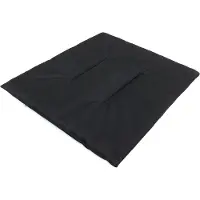 Stanislaw Jurga PillowPrim Hundekissen Hundekorb Kissen Hundepolster Hundehütte Polster Betten große Hunde R5-66 x 60 cm Schwarz Codura