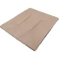 Stanislaw Jurga PillowPrim Hundekissen Hundekorb Kissen Hundepolster Hundehütte Polster Betten mittelgroße Hunde R4-56 x 49 cm Beige Codura