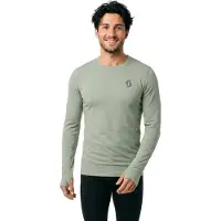 SCOTT - Tee Endurance Warm L/S - Longsleeve Gr L grau