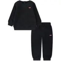 Levi's Levis Kids Sweatshirt "LVN HOODIE & JOGGER SET", 2 und Sweatpants/ Jogginganzug aus softem Baumwollmix