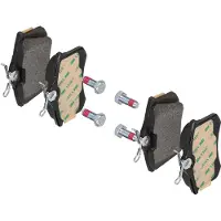 ZIMMERMANN Bremsbelagsatz, Scheibenbremse 209611521 Hinterachse für CITROËN/PEUGEOT VAG AUDI (FAW) SKODA RENAULT