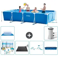Intex Rechteckiger Frame Pool - 450x220x84 cm - 7-teilig S20062
