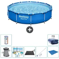 Bestway Steel Pro Rund - 366x76 cm - 8-teilig S21600