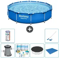 Bestway Steel Pro Rund - 366x76 cm - 7-teilig S21596