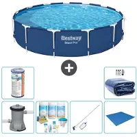 Bestway Steel Pro Rund - 396x84 cm - 7-teilig S21611