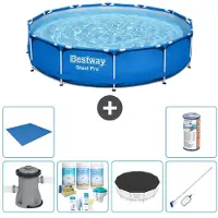 Bestway Steel Pro Rund - 366x76 cm - 7-teilig S21595
