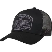 Alpinestars Heritage Patch Trucker-Kappe Black Grey, Größe: One Size