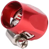 OEM Aluminium-Endschluss-AN6-Klem - 15 mm OD-Schlauch-Klem - Sicherheits-Schraube