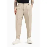 Armani Exchange für Herren. 8NZP15ZNFNZ1724 Beige Leinenhose (38), Lässig